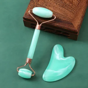 Jade Roller & Gua Sha Set