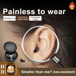 Mini Bluetooth Earbuds for Sleep & Focus